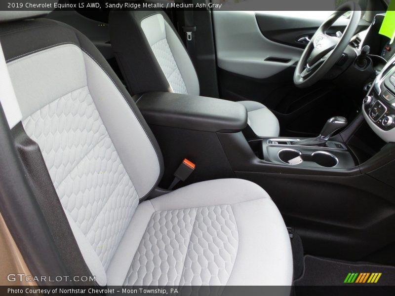 Sandy Ridge Metallic / Medium Ash Gray 2019 Chevrolet Equinox LS AWD