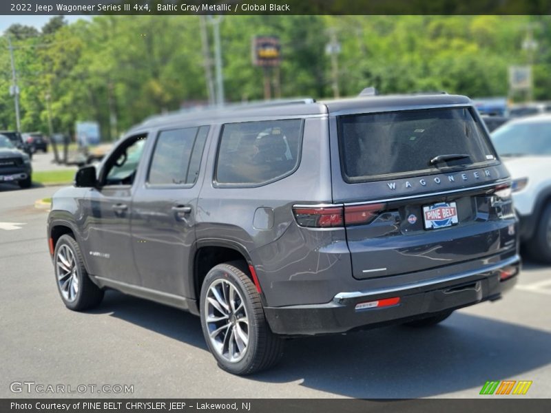 Baltic Gray Metallic / Global Black 2022 Jeep Wagoneer Series III 4x4