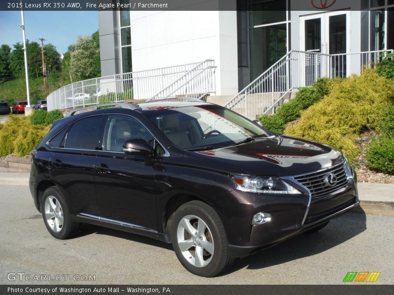 Front 3/4 View of 2015 RX 350 AWD