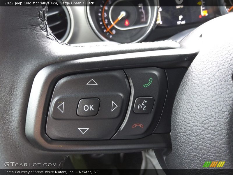  2022 Gladiator Willys 4x4 Steering Wheel