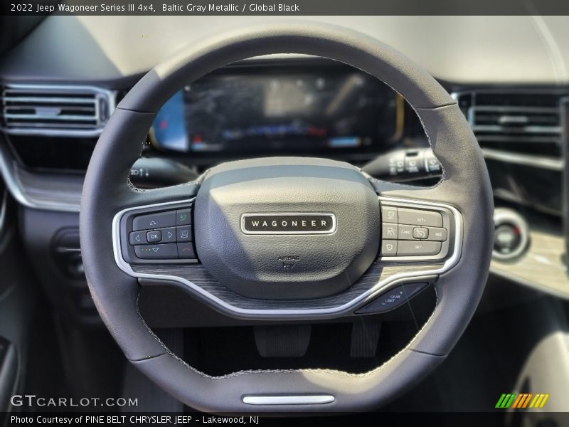 Baltic Gray Metallic / Global Black 2022 Jeep Wagoneer Series III 4x4
