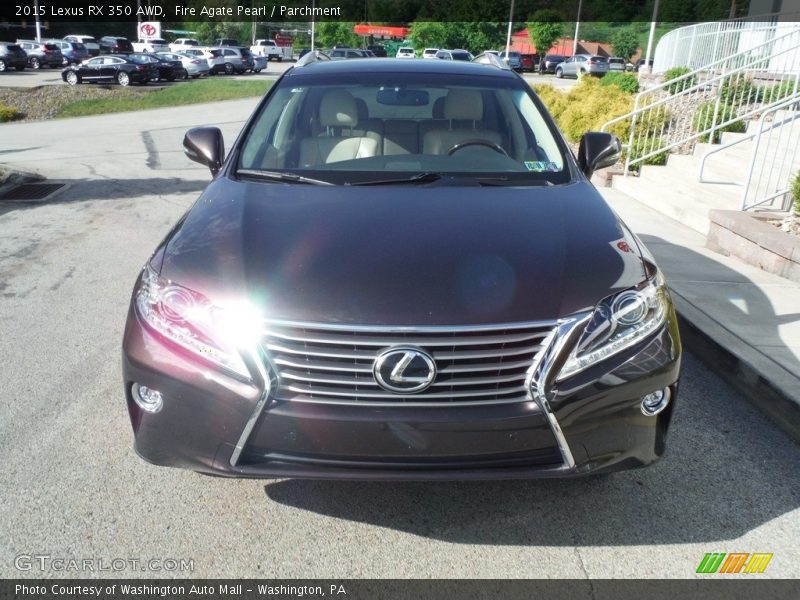 Fire Agate Pearl / Parchment 2015 Lexus RX 350 AWD
