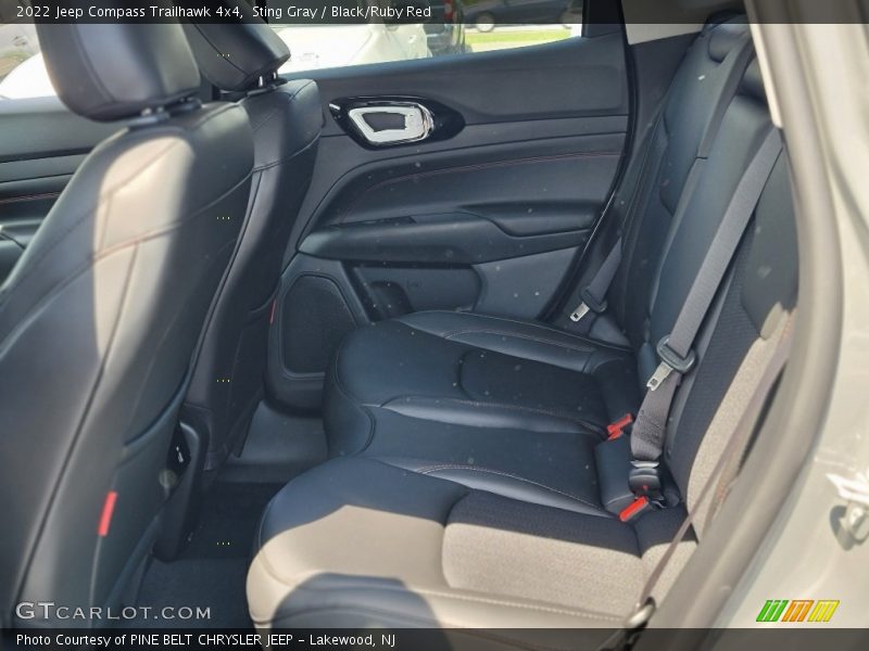 Sting Gray / Black/Ruby Red 2022 Jeep Compass Trailhawk 4x4