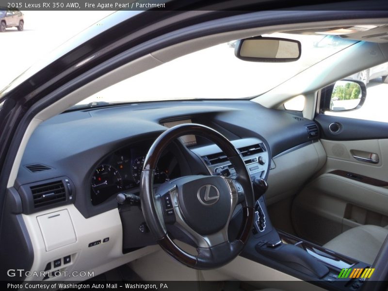 Dashboard of 2015 RX 350 AWD