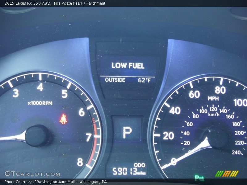 Fire Agate Pearl / Parchment 2015 Lexus RX 350 AWD