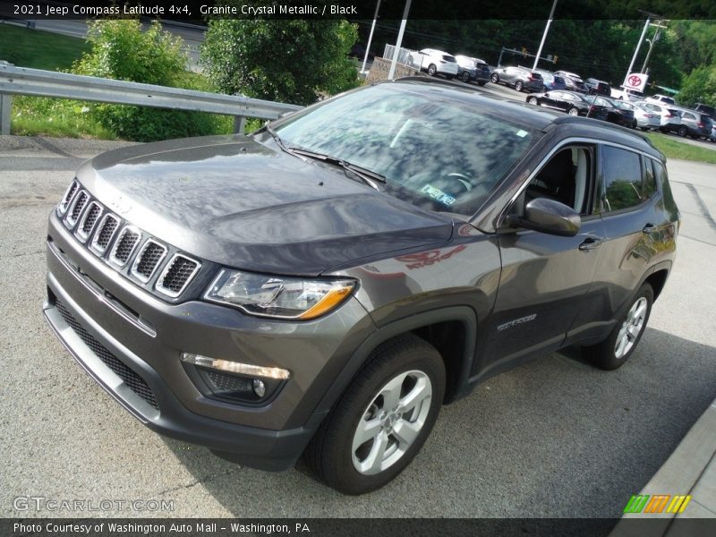 Granite Crystal Metallic / Black 2021 Jeep Compass Latitude 4x4