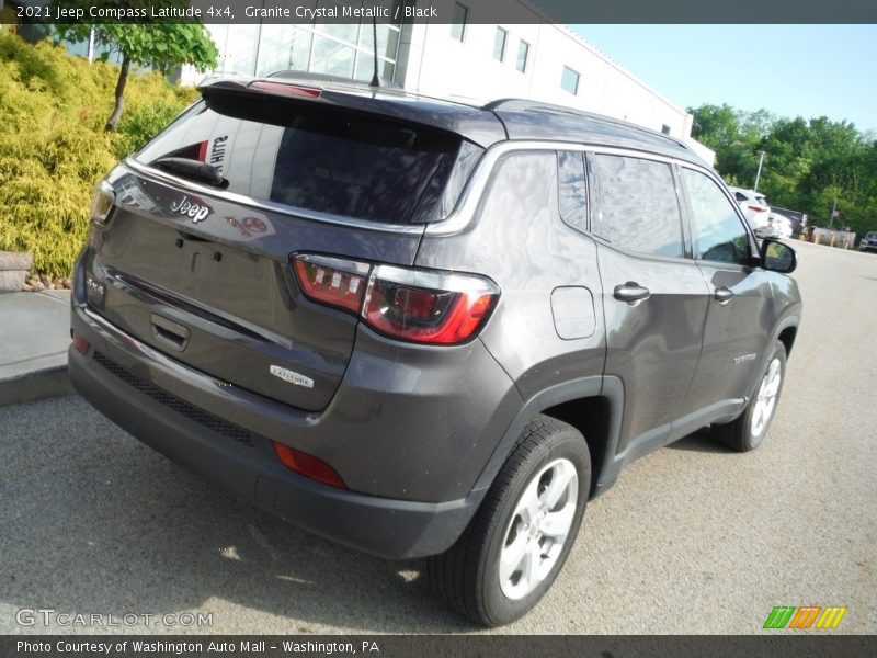 Granite Crystal Metallic / Black 2021 Jeep Compass Latitude 4x4