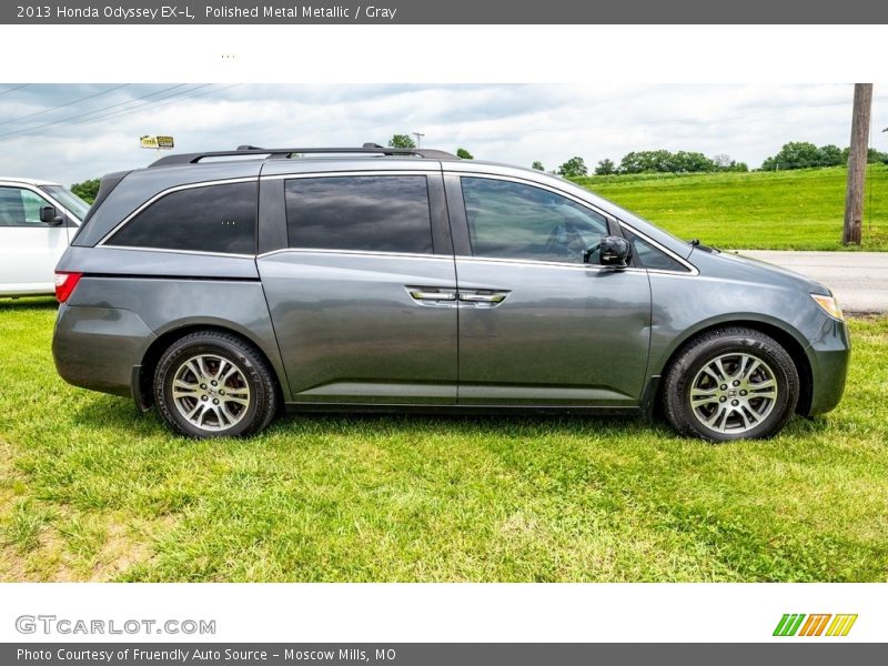 Polished Metal Metallic / Gray 2013 Honda Odyssey EX-L