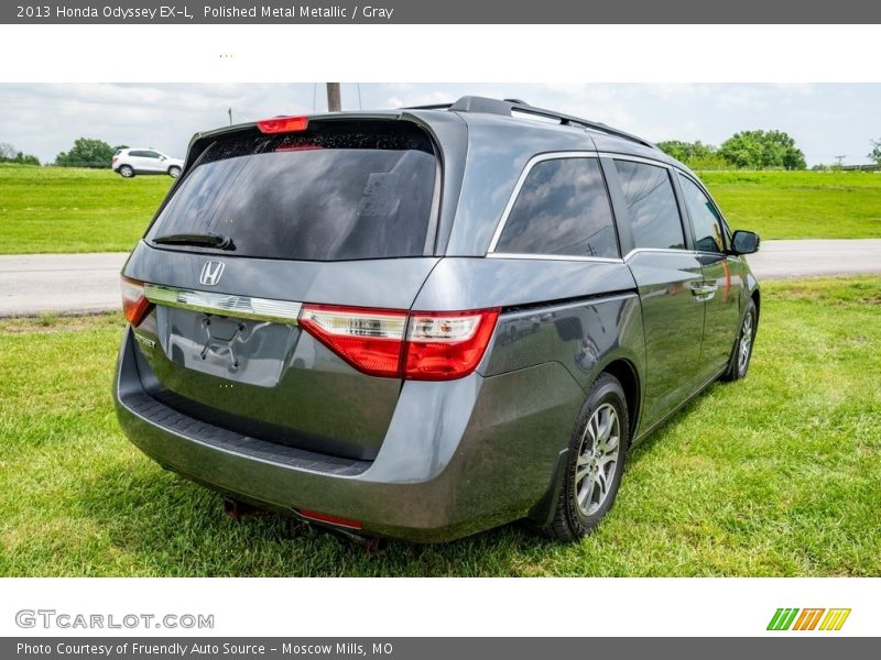 Polished Metal Metallic / Gray 2013 Honda Odyssey EX-L