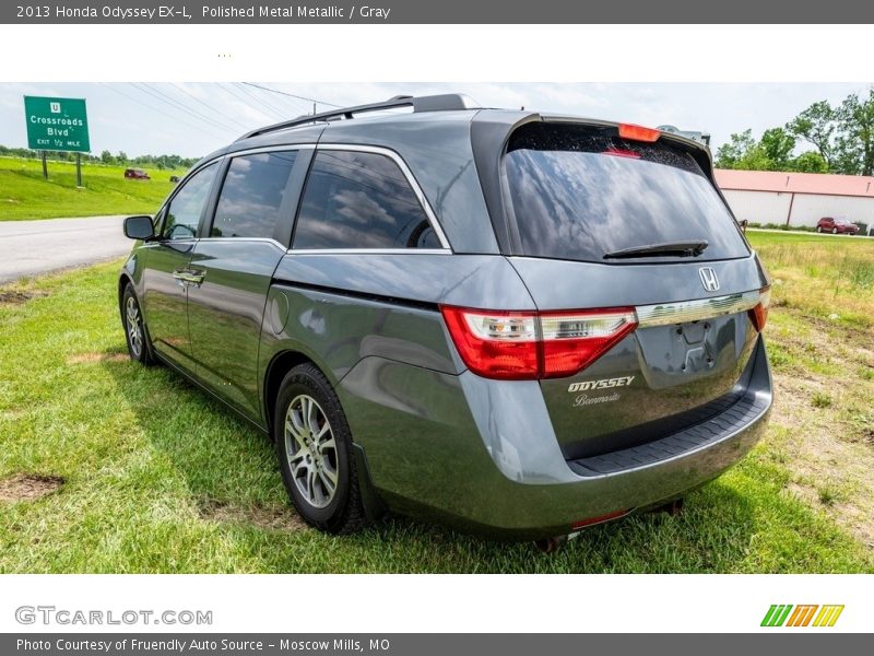 Polished Metal Metallic / Gray 2013 Honda Odyssey EX-L