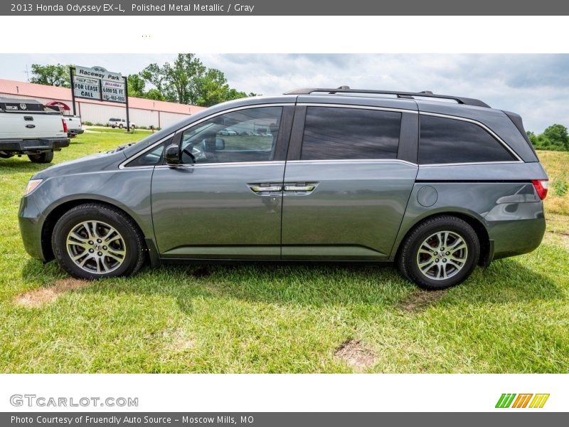 Polished Metal Metallic / Gray 2013 Honda Odyssey EX-L