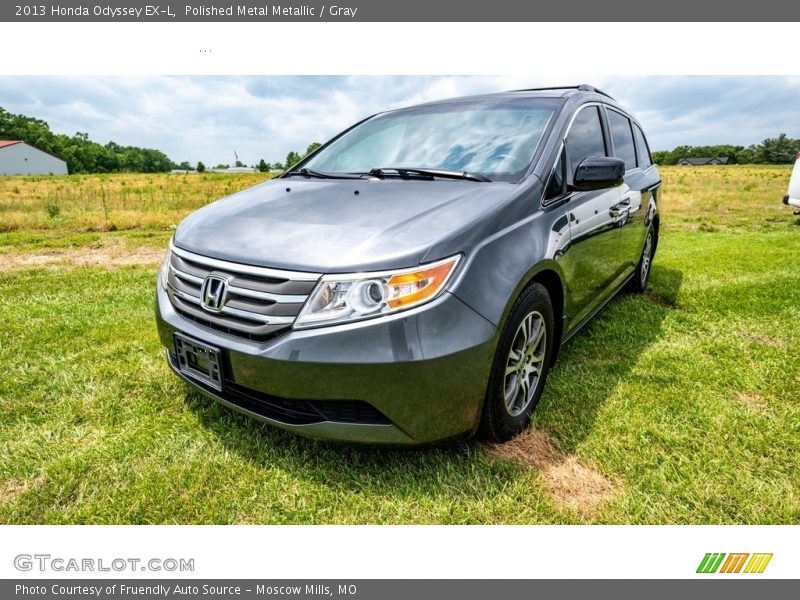Polished Metal Metallic / Gray 2013 Honda Odyssey EX-L