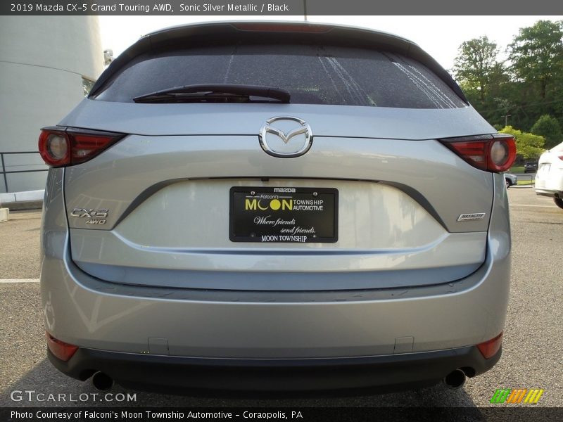 Sonic Silver Metallic / Black 2019 Mazda CX-5 Grand Touring AWD