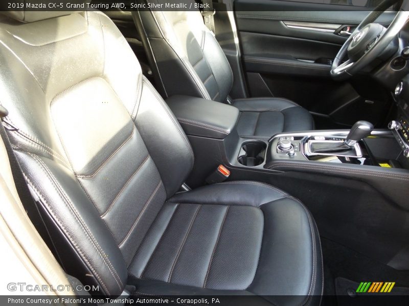 Sonic Silver Metallic / Black 2019 Mazda CX-5 Grand Touring AWD