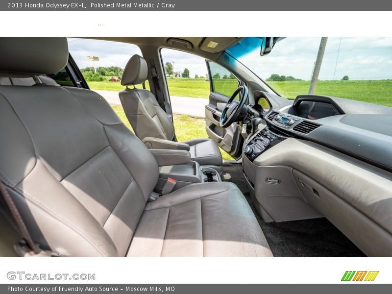 Polished Metal Metallic / Gray 2013 Honda Odyssey EX-L