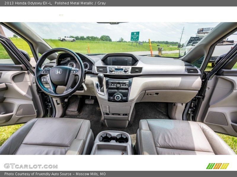 Polished Metal Metallic / Gray 2013 Honda Odyssey EX-L