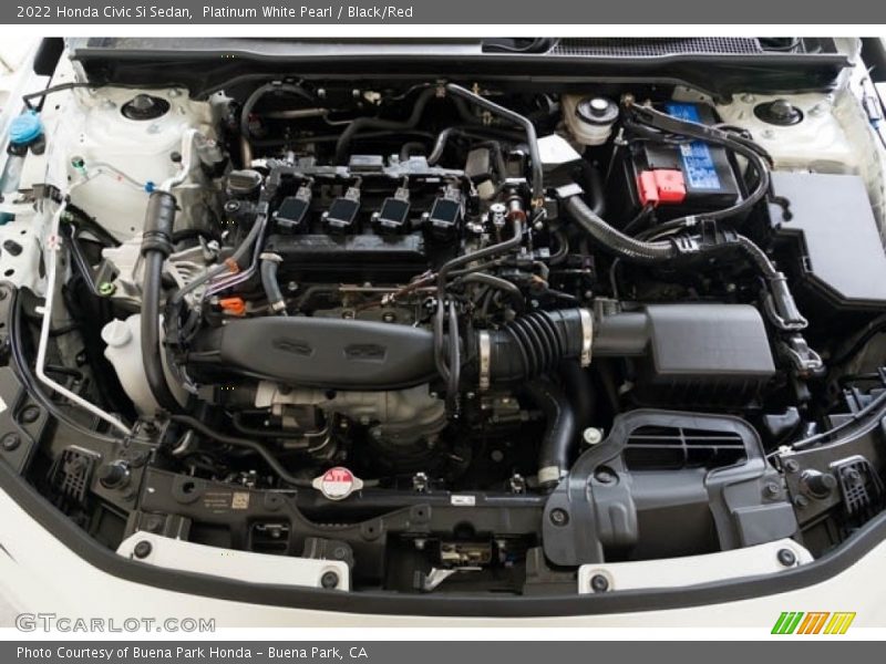  2022 Civic Si Sedan Engine - 1.5 Liter Turbocharged DOHC 16-Valve VTEC 4 Cylinder