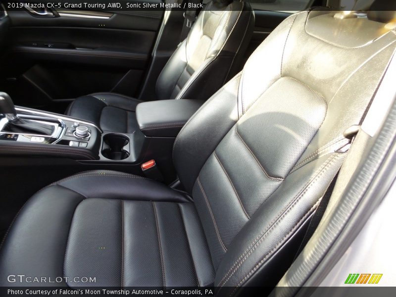 Sonic Silver Metallic / Black 2019 Mazda CX-5 Grand Touring AWD