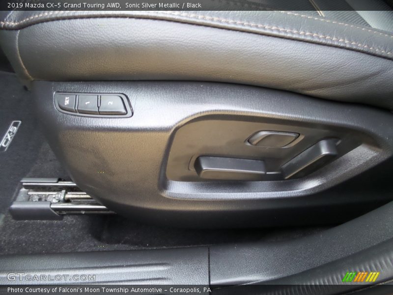 Sonic Silver Metallic / Black 2019 Mazda CX-5 Grand Touring AWD