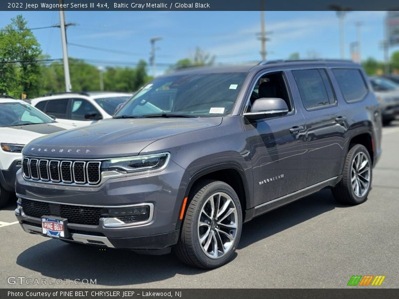 Baltic Gray Metallic / Global Black 2022 Jeep Wagoneer Series III 4x4