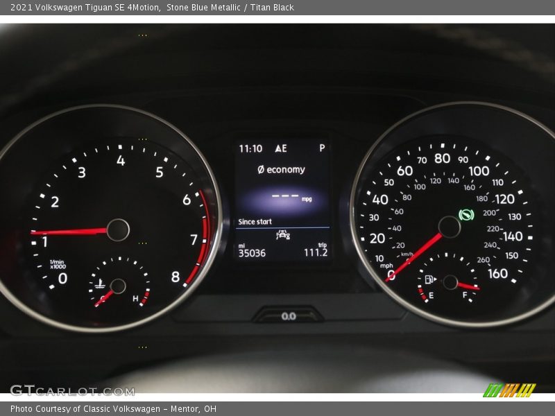  2021 Tiguan SE 4Motion SE 4Motion Gauges