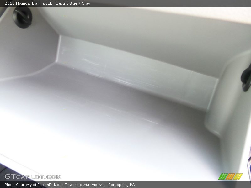 Electric Blue / Gray 2018 Hyundai Elantra SEL
