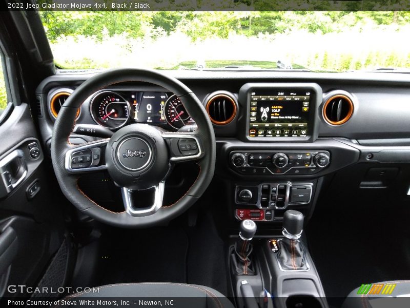 Dashboard of 2022 Gladiator Mojave 4x4