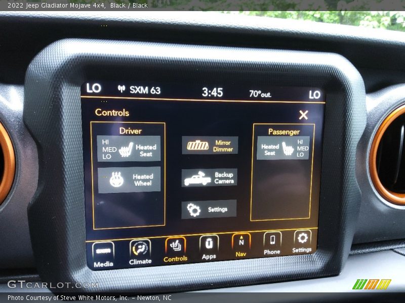 Black / Black 2022 Jeep Gladiator Mojave 4x4