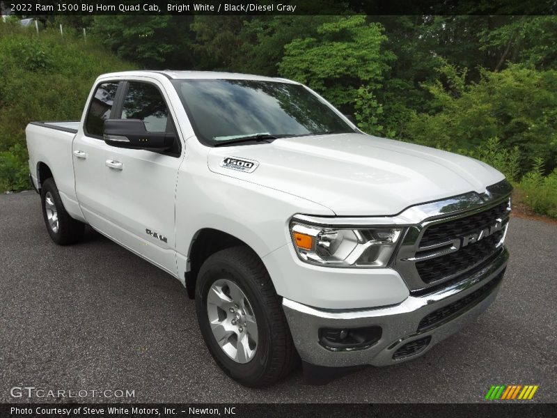 Front 3/4 View of 2022 1500 Big Horn Quad Cab