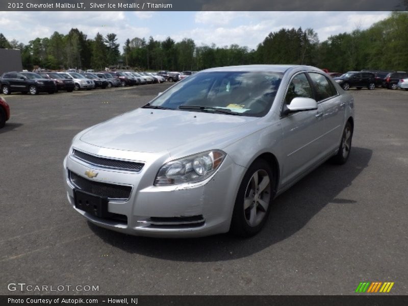 Silver Ice Metallic / Titanium 2012 Chevrolet Malibu LT