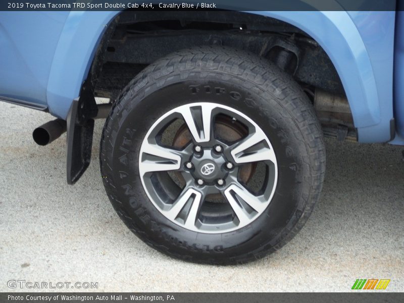 Cavalry Blue / Black 2019 Toyota Tacoma TRD Sport Double Cab 4x4