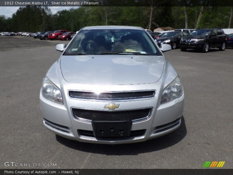 Silver Ice Metallic / Titanium 2012 Chevrolet Malibu LT