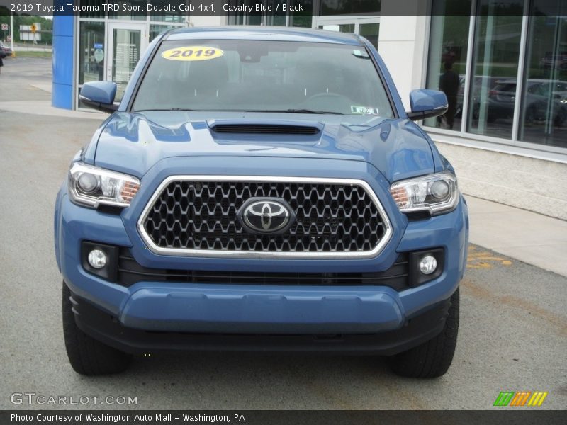 Cavalry Blue / Black 2019 Toyota Tacoma TRD Sport Double Cab 4x4