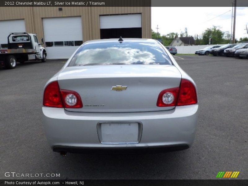 Silver Ice Metallic / Titanium 2012 Chevrolet Malibu LT