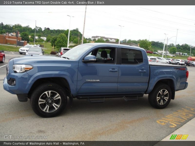 Cavalry Blue / Black 2019 Toyota Tacoma TRD Sport Double Cab 4x4