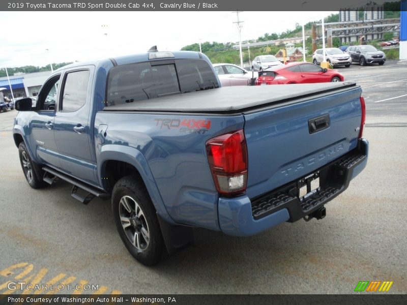 Cavalry Blue / Black 2019 Toyota Tacoma TRD Sport Double Cab 4x4
