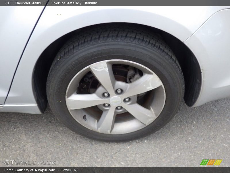 Silver Ice Metallic / Titanium 2012 Chevrolet Malibu LT