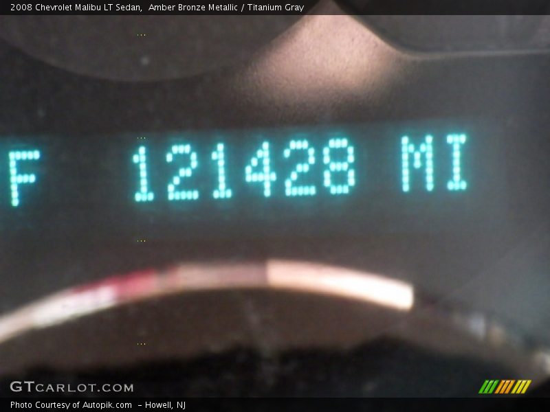 Amber Bronze Metallic / Titanium Gray 2008 Chevrolet Malibu LT Sedan
