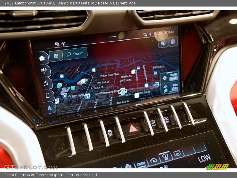 Navigation of 2022 Urus AWD