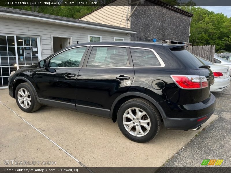 Brilliant Black / Black 2011 Mazda CX-9 Touring AWD