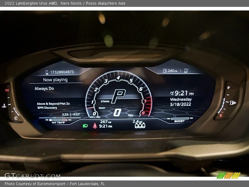  2022 Urus AWD AWD Gauges