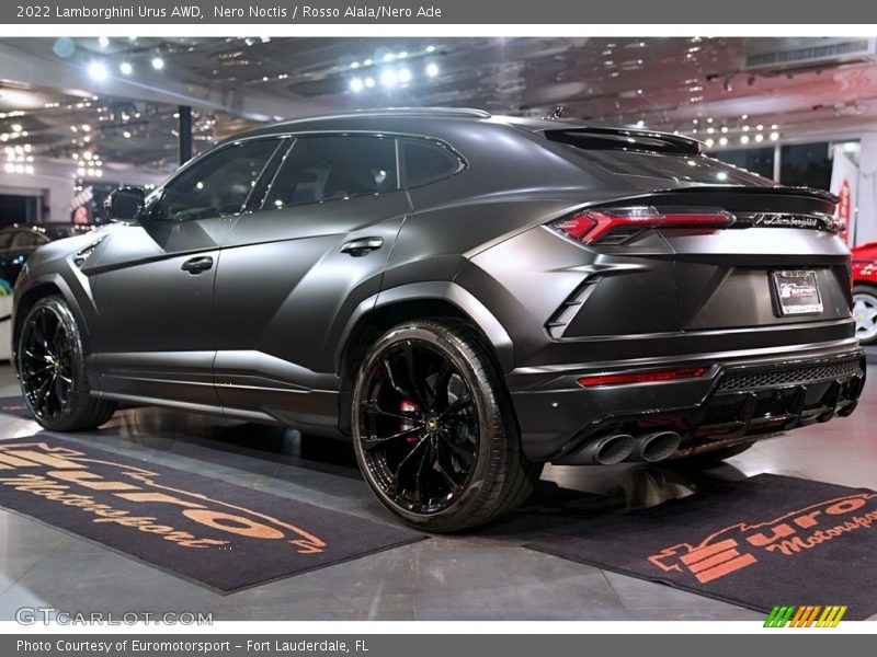 Nero Noctis / Rosso Alala/Nero Ade 2022 Lamborghini Urus AWD