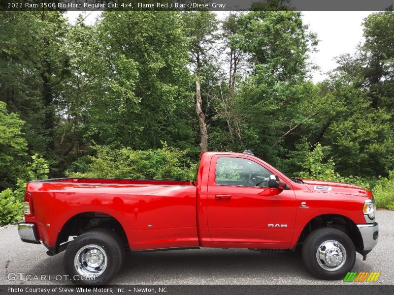  2022 3500 Big Horn Regular Cab 4x4 Flame Red