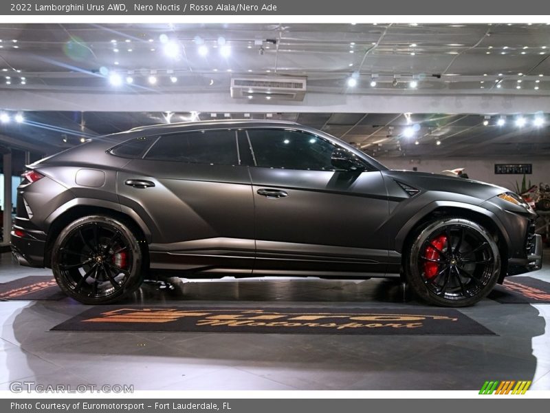 Nero Noctis / Rosso Alala/Nero Ade 2022 Lamborghini Urus AWD