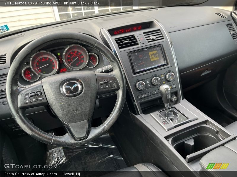 Brilliant Black / Black 2011 Mazda CX-9 Touring AWD