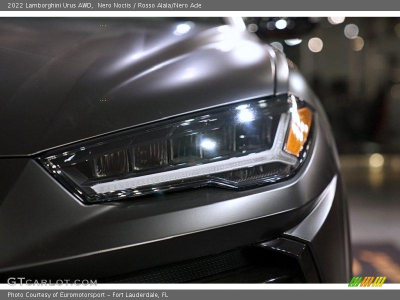 Nero Noctis / Rosso Alala/Nero Ade 2022 Lamborghini Urus AWD