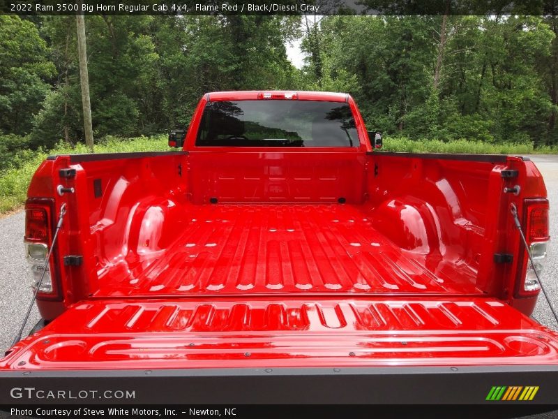 Flame Red / Black/Diesel Gray 2022 Ram 3500 Big Horn Regular Cab 4x4