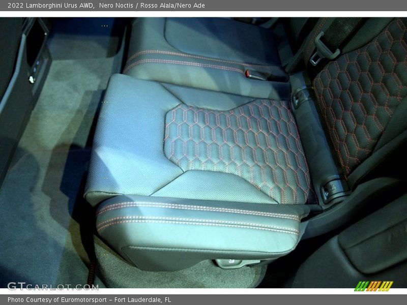 Nero Noctis / Rosso Alala/Nero Ade 2022 Lamborghini Urus AWD