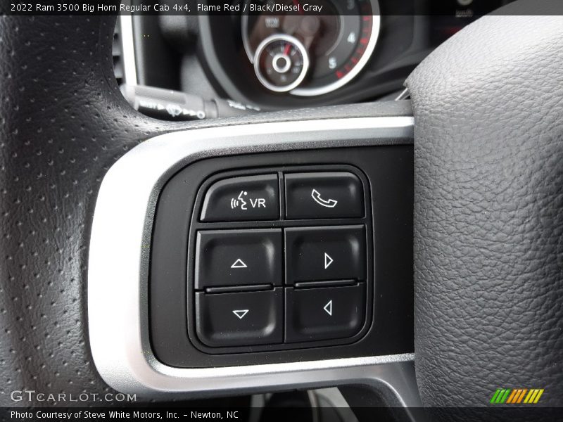  2022 3500 Big Horn Regular Cab 4x4 Steering Wheel