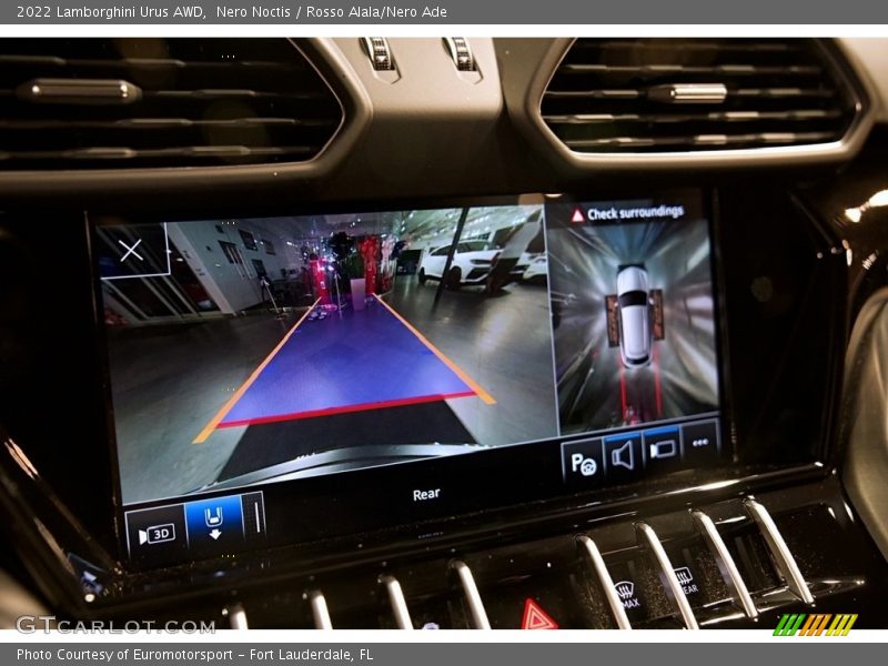 Nero Noctis / Rosso Alala/Nero Ade 2022 Lamborghini Urus AWD